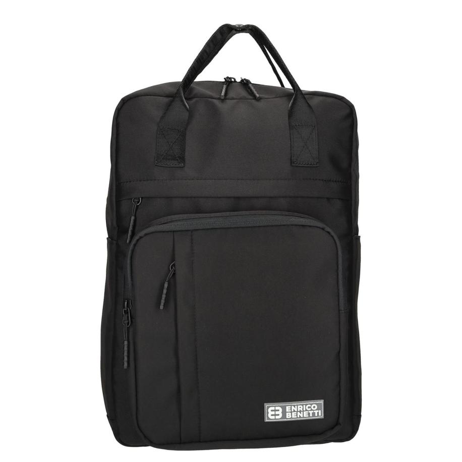 Enrico Benetti Aruba 20L Laptop Backpack 14 black Zwart