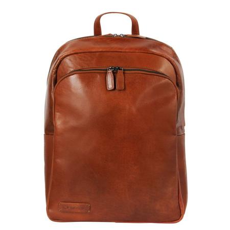 Plevier Opaal Laptoprugzak 15.6 cognac