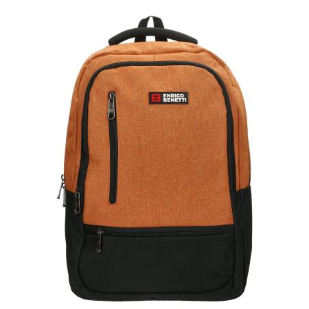 Enrico Benetti Hamburg 15'' Laptop Backpack rust