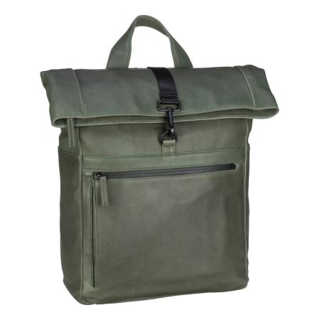 Leonhard Heyden LEONHARD HEYDEN Rugzak Den Haag groen / zwart