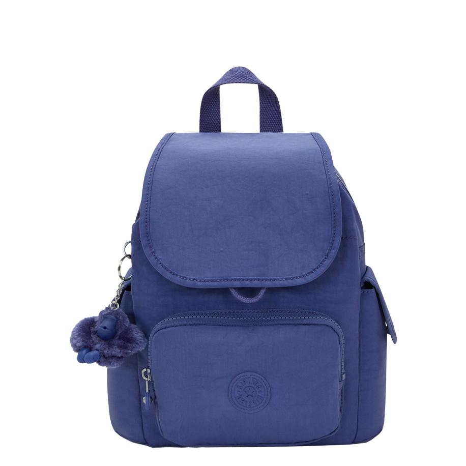 Kipling City Pack Mini Backpack ocean blue Blauw