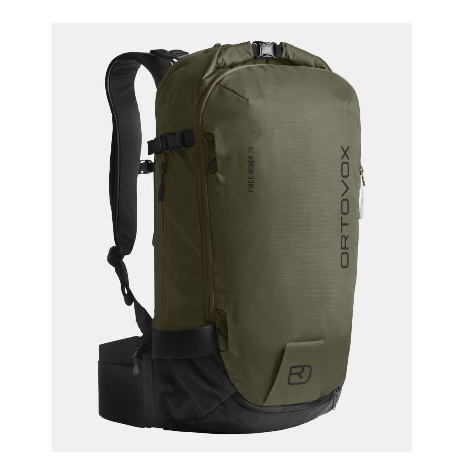 Ortovox Free Rider 28 dark-wild-herbs Groen