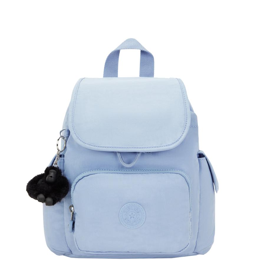 Kipling City Pack Mini Backpack cloudy sky blue Blauw