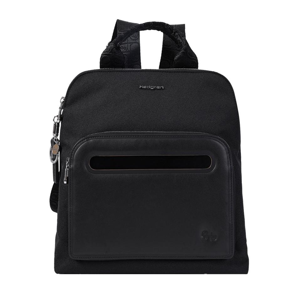 Hedgren Latte RFID Backpack black Zwart