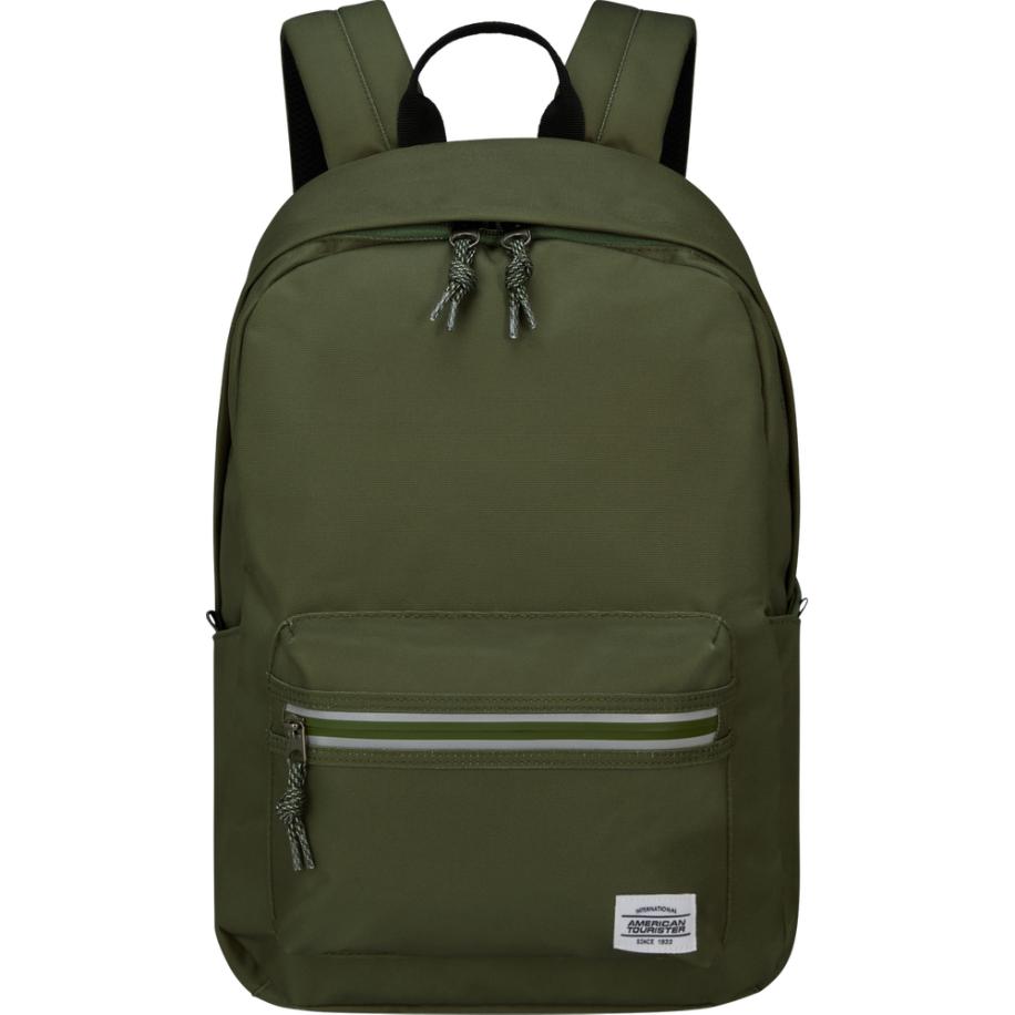 American Tourister Brightup Rugzak Olive Green Groen