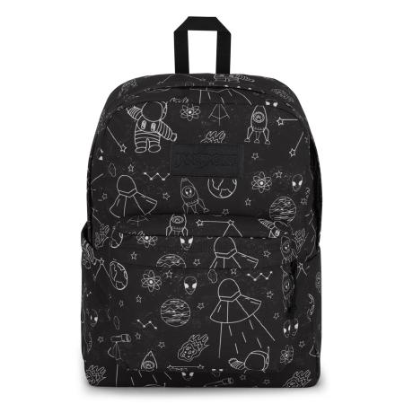 JanSport JANSPORT Rugzak SuperBreak Plus zwart / wit