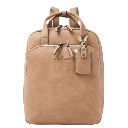 Castelijn & Beerens Carisma Laptoprugzak 15.6 + Tablet beige