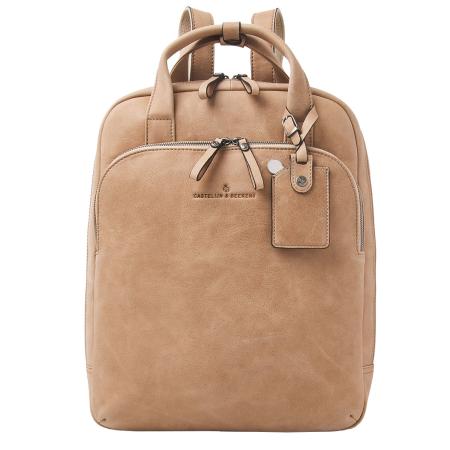 Castelijn & Beerens Carisma Laptoprugzak 15,6 + Tablet beige backpack