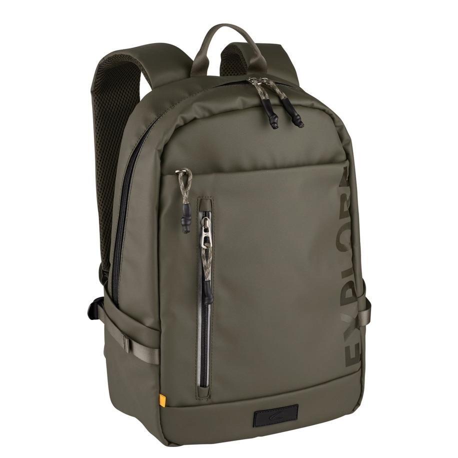 Camel Active Explore Backpack M khaki Groen