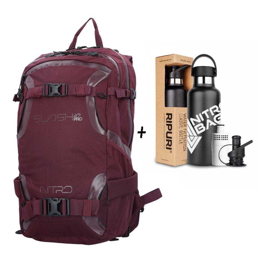 NitroBags NitroBags Sportrugzak X Ripuri bordeaux -
