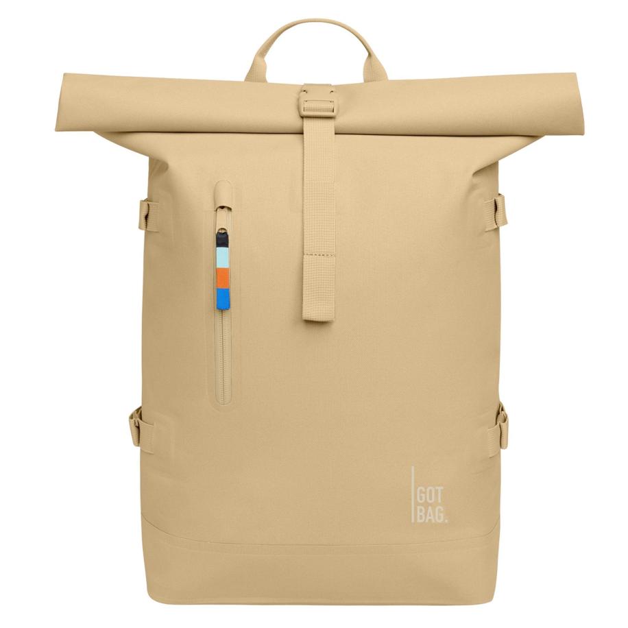 GOT BAG Got Bag Rugzak Rolltop 2.0 geel / gemengde kleuren -
