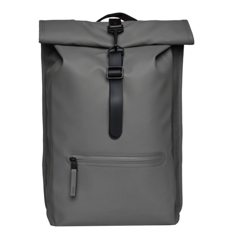 Rains Rolltop Rucksack W3 grey Grijs