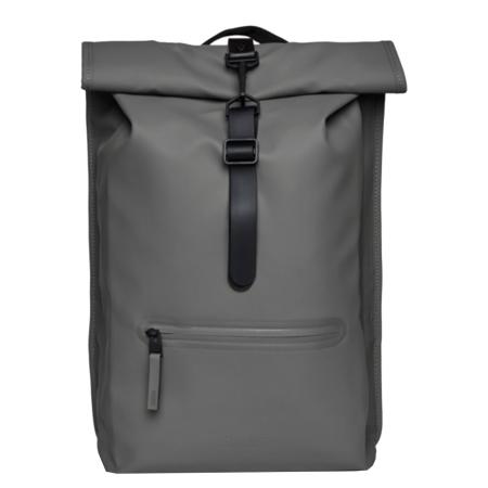 Rains Rolltop Rucksack W3 grey