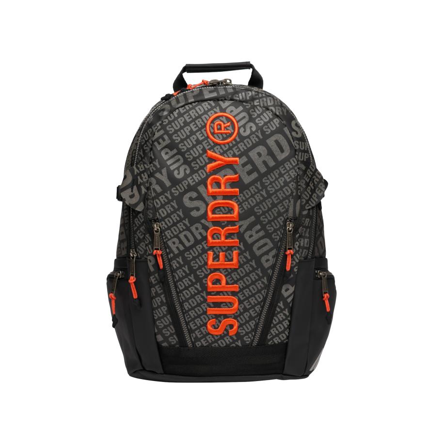 Superdry Superdry Rugzak grijs / oranje / zwart -