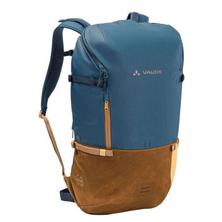VAUDE Sportrugzak CityGo 30 II marine / cognac / geel