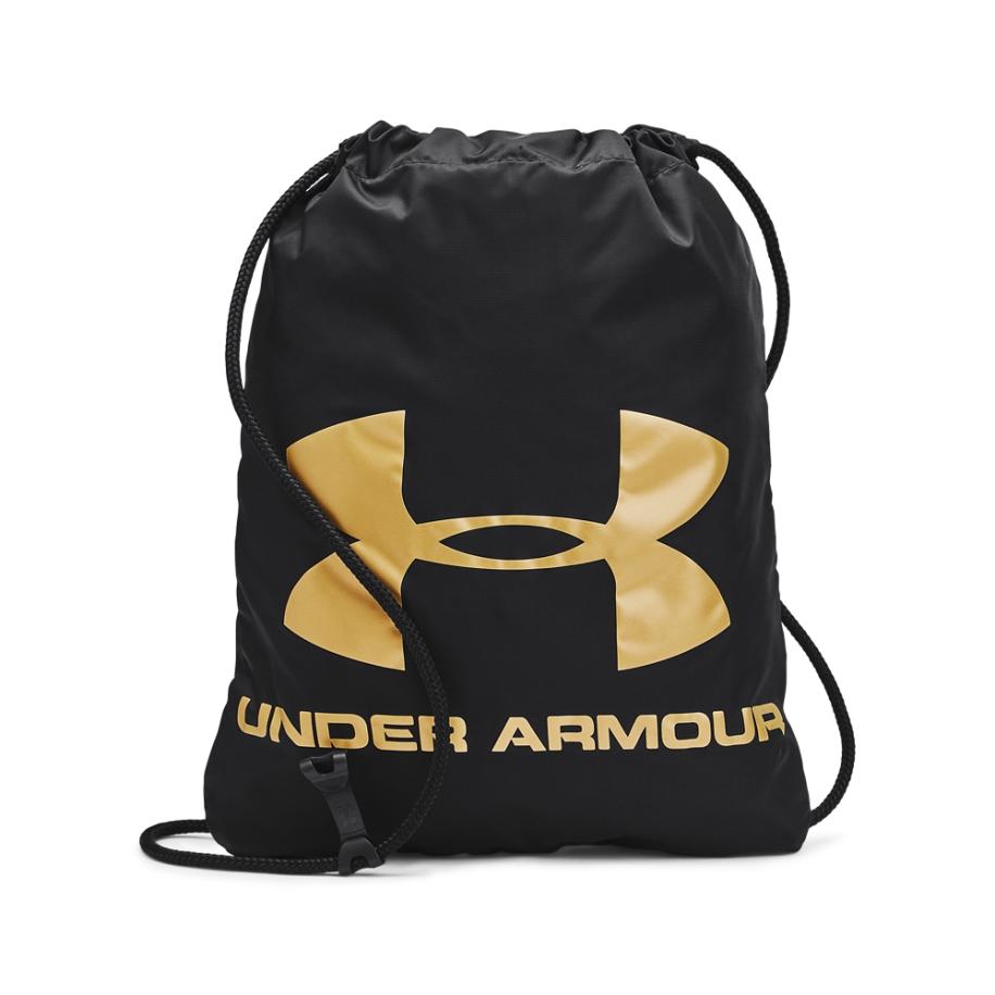 Sackpack Under Armour Ozsee Zwart / Metalen Goud ÉÉN MAAT Zwart