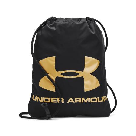 Sackpack Under Armour Ozsee Zwart / Metalen Goud ÉÉN MAAT
