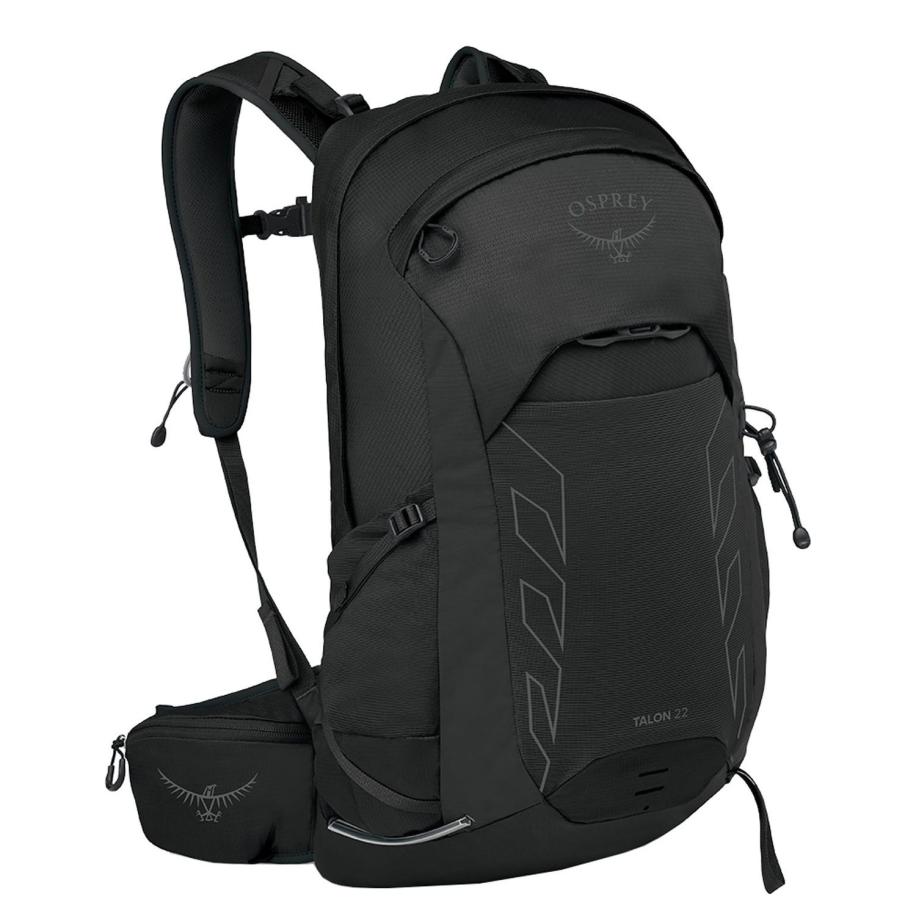 Osprey Talon 22 black-coal grey Zwart