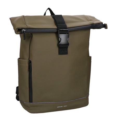 Daniel Ray Highlands Waterafstotende Laptop Backpack 15.6'' M olive green Laptoprugzak