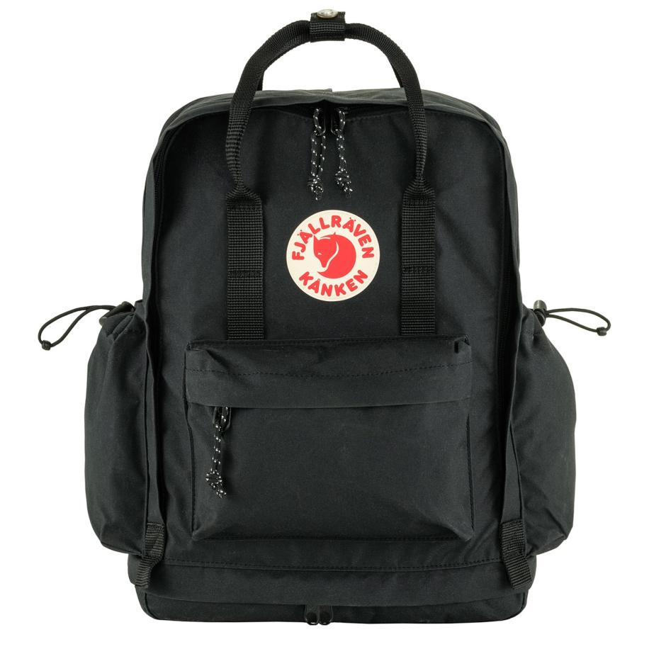Fjallraven Kanken Outlong black Zwart