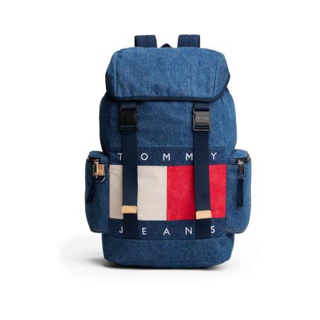 Tommy Jeans Tommy Jeans Rugzak crème / blauw denim / rood