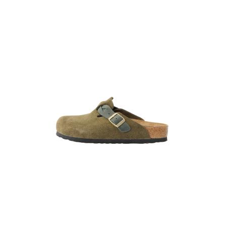 Birkenstock BIRKENSTOCK Muiltjes Boston LEOI/LEVE olijfgroen / spar