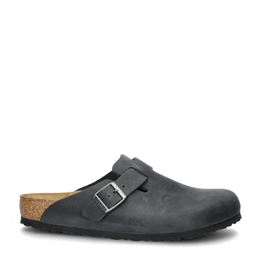 Birkenstock Boston sandalen Zwart 456369 Zwart