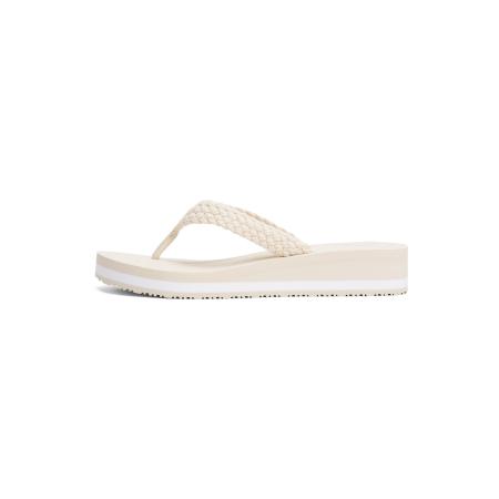 Tommy Hilfiger TOMMY HILFIGER Teenslipper crème
