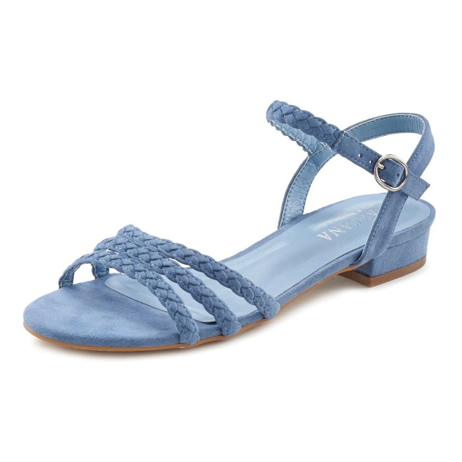 Lascana LASCANA Sandalen met riem duifblauw -