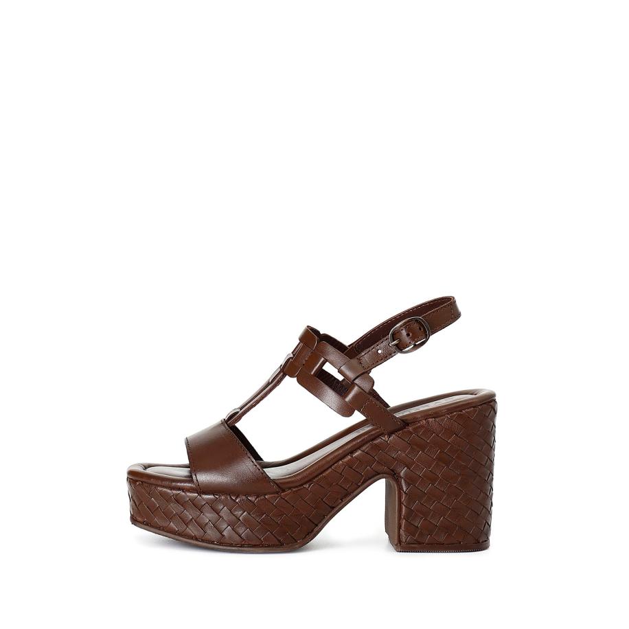 CAFèNOIR CAFè NOIR Sandaal donkerbruin -