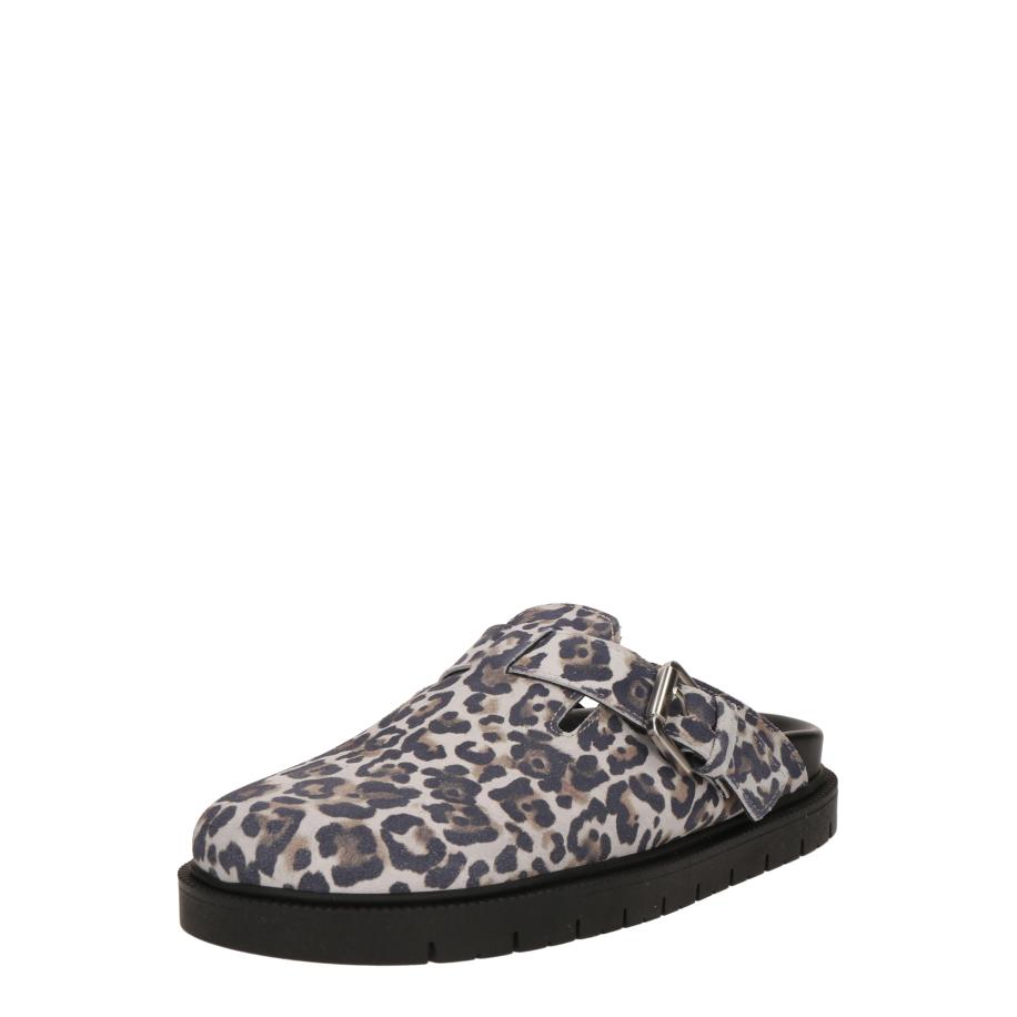 Copenhagen Studios Clogs 700 crème / brokaat / donkerbruin -