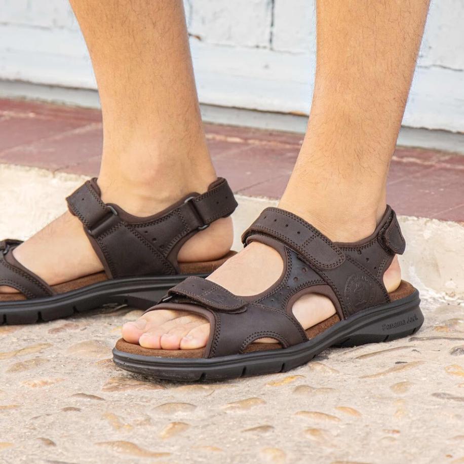 Panama Jack Salton Basics C1 Sandalen bruin Leer Bruin