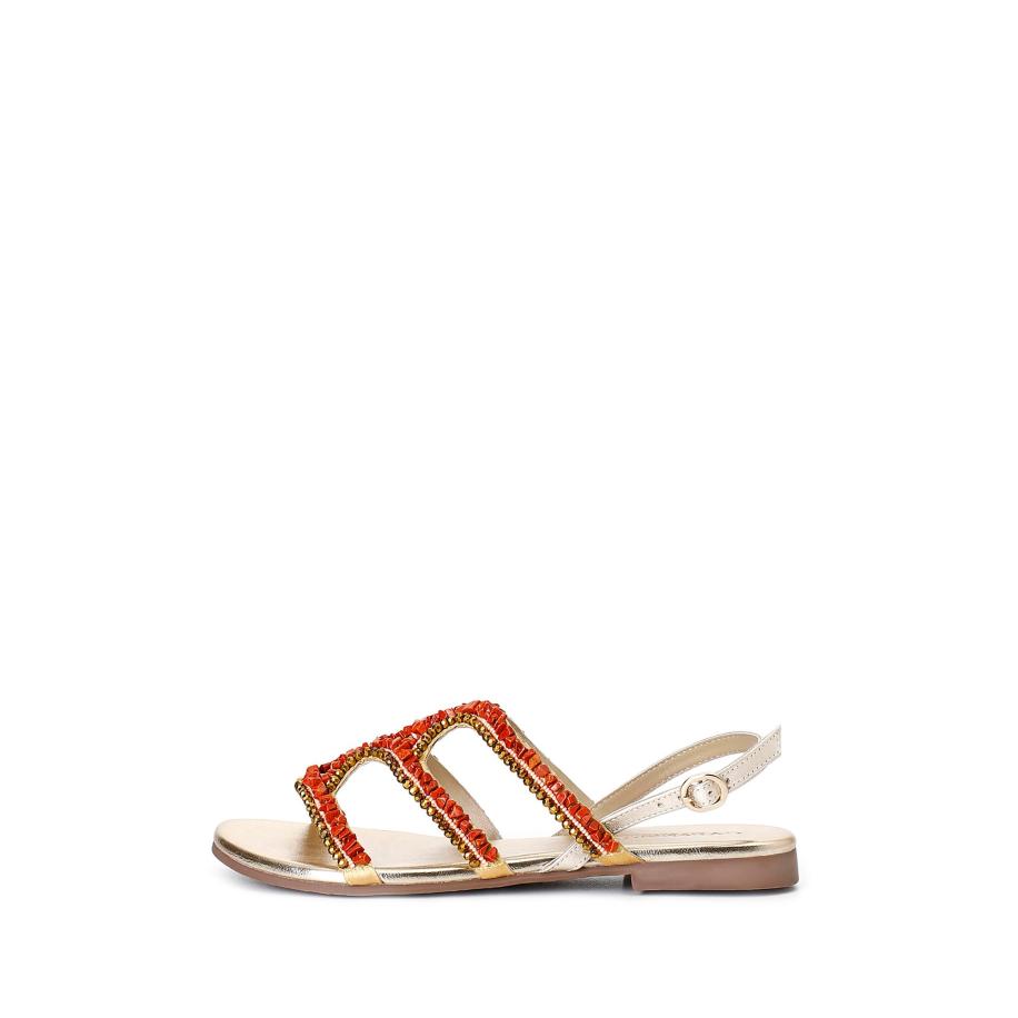 CAFèNOIR CAFè NOIR Sandaal gemengde kleuren / koraal -