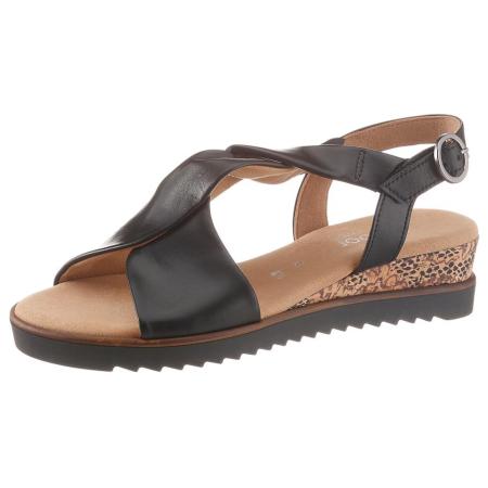 GABOR Sandalen met riem zwart