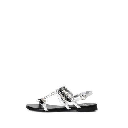 CAFèNOIR CAFè NOIR Sandaal gemengde kleuren / zwart / zilver