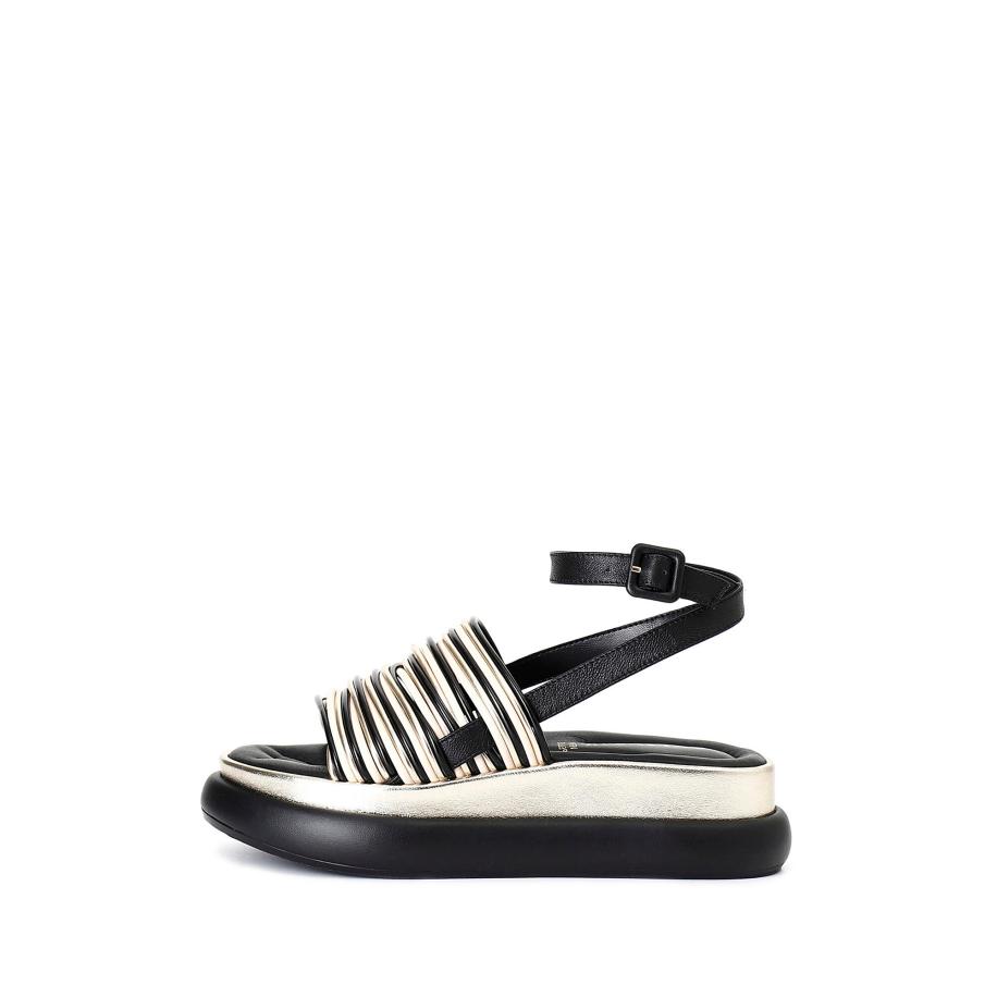 CAFèNOIR CAFè NOIR Sandaal gemengde kleuren / zwart -