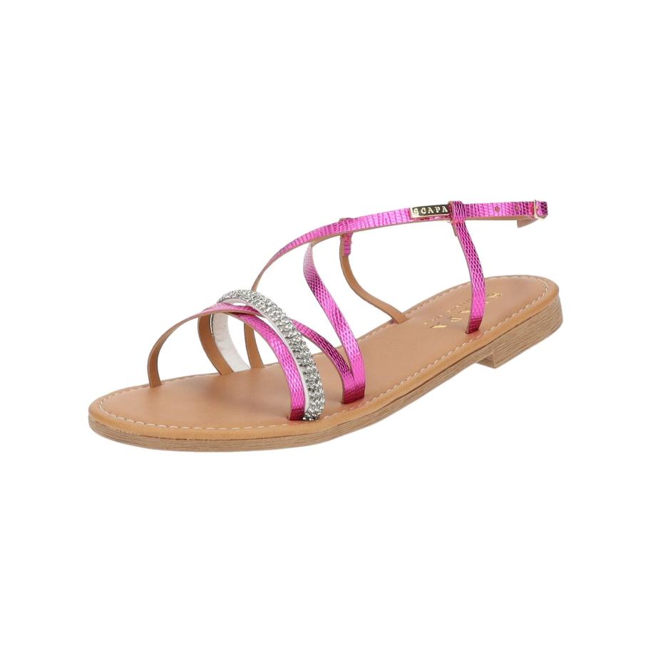 SCAPA SCAPA Sandalen met riem fuchsia / zilver -