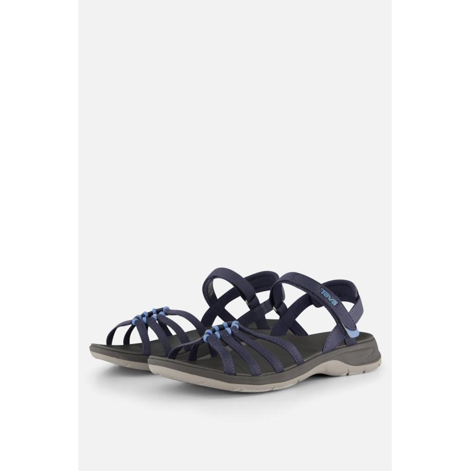 Teva Tirra Traveler Sandalen blauw Textiel Blauw