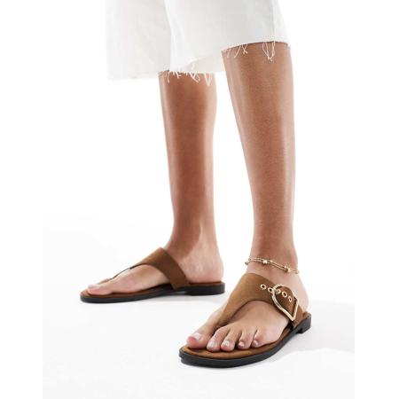 schuh Teena Teensandalen in bruin