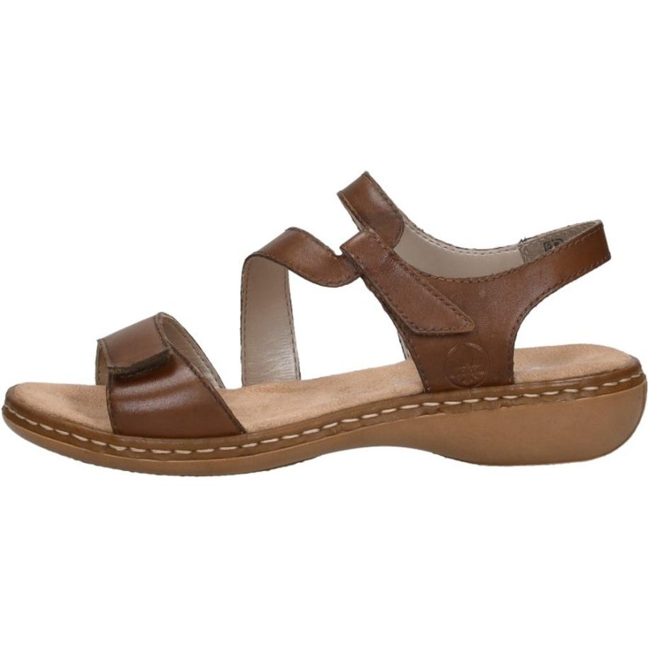 Rieker - Dames Sandalen Bruin