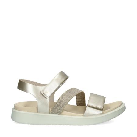 Ecco Flowt W sandalen Goud 442937