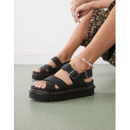 Dr Martens Voss II Quad Sandalen in zwart