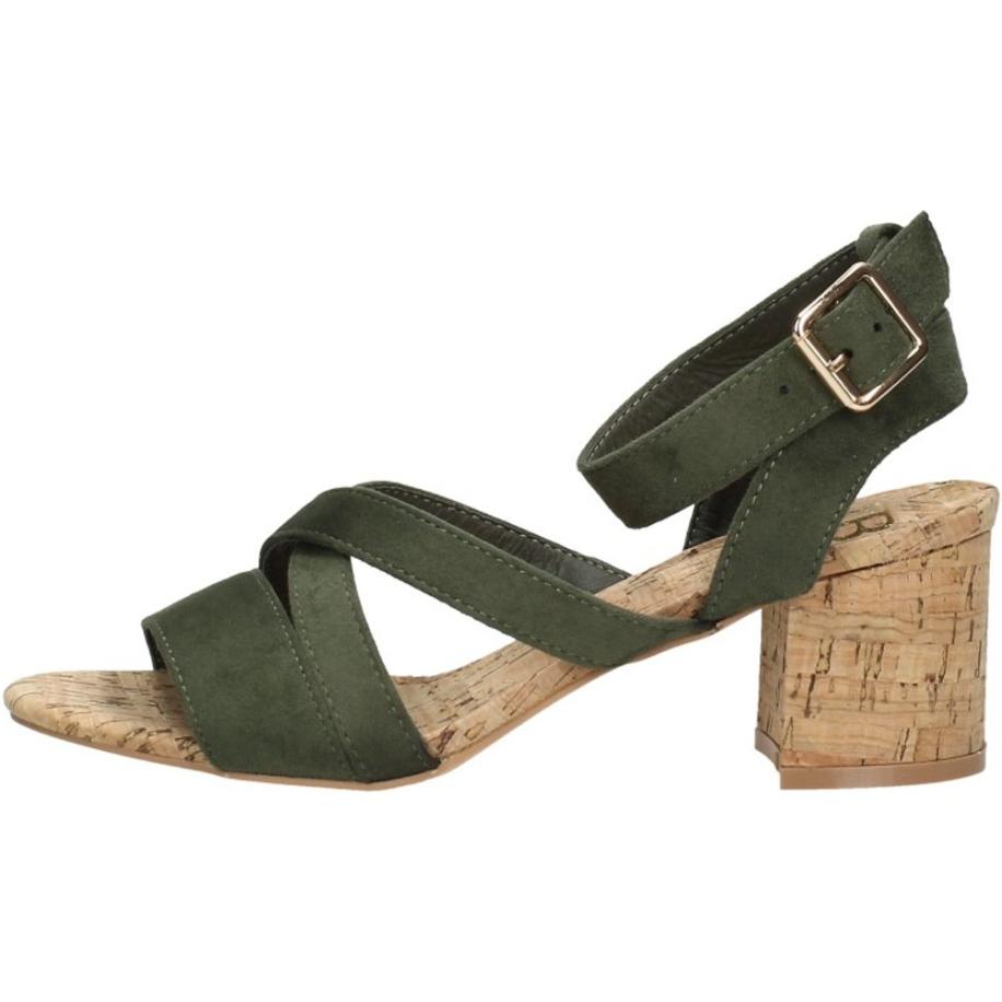 Sub55 - Sandalen Hak Groen