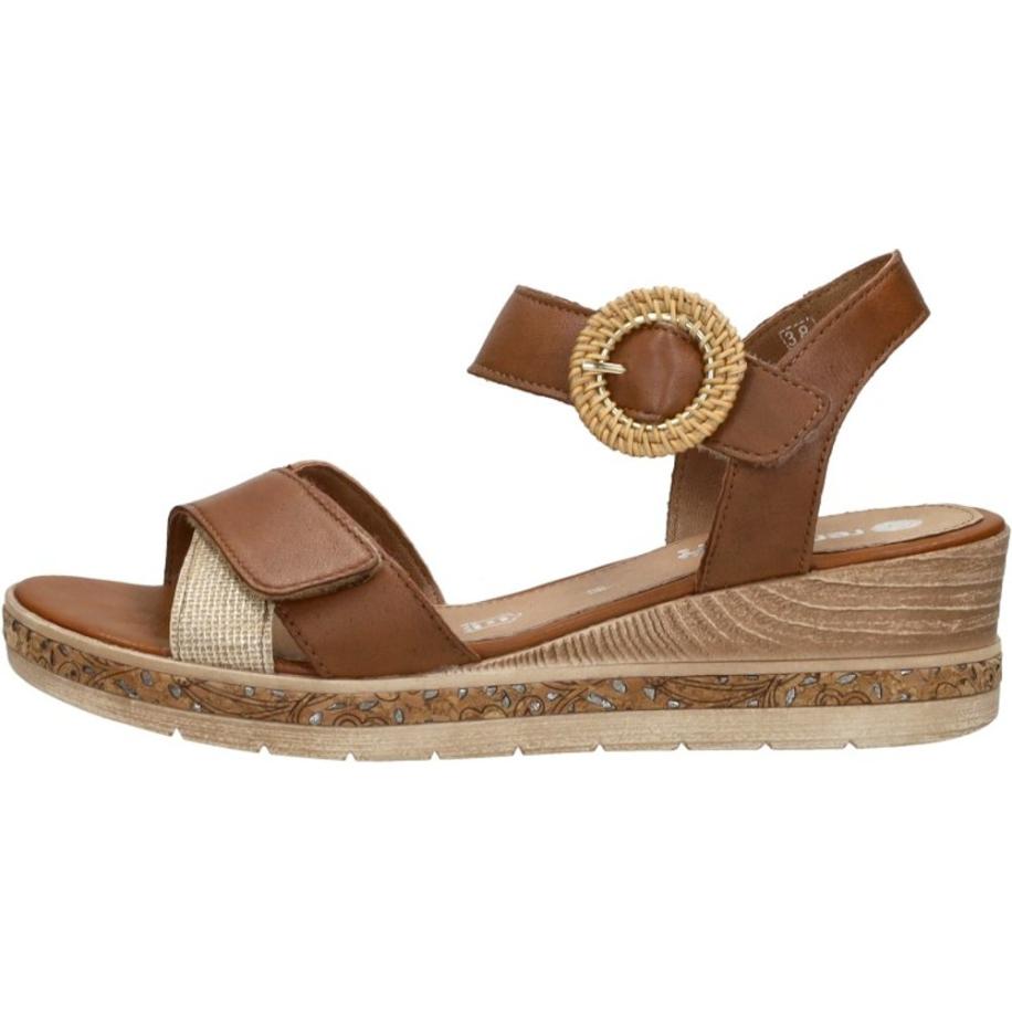 Remonte - Sandalen Plat Bruin