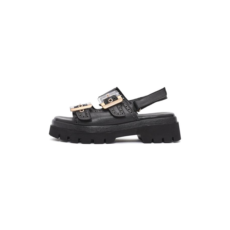 Derimod Derimod Sandaal zwart -