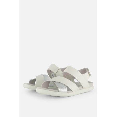 Ecco Samara Sandalen wit Leer