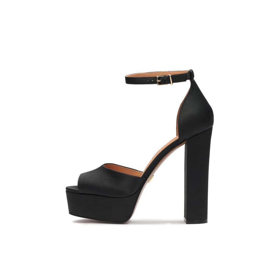 Kazar Kazar Sandalen met riem zwart -