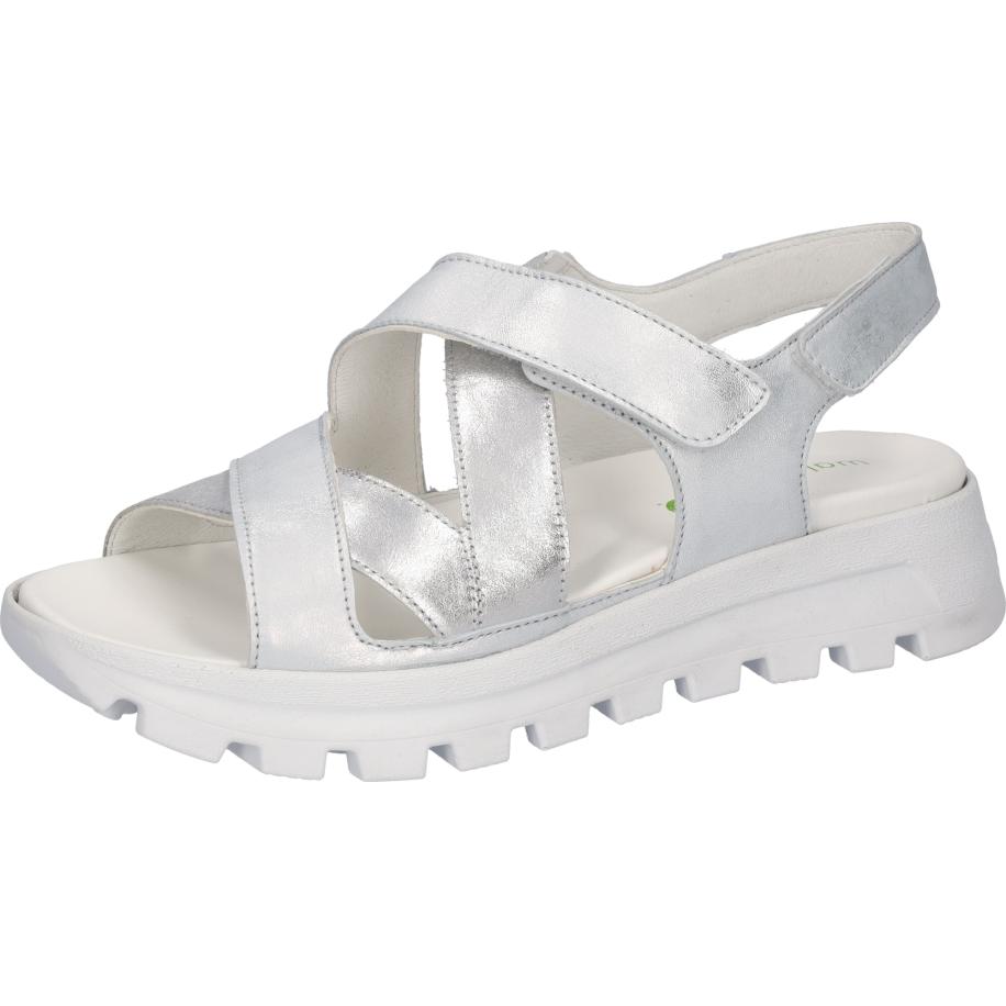 Waldläufer WALDLÄUFER Sandaal H-Nele zilver -