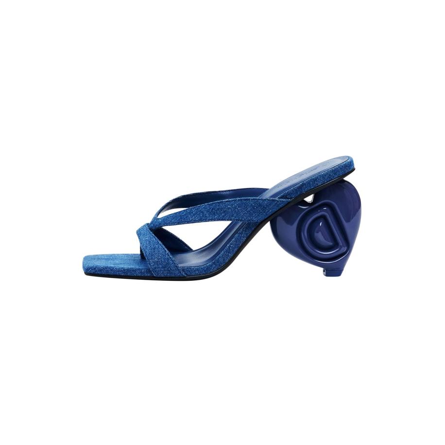 Desigual Desigual Muiltjes blauw denim -