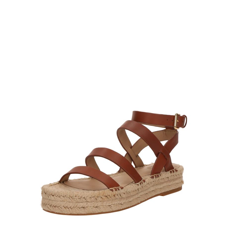 Lauren Ralph Lauren Lauren Ralph Lauren Sandalen met riem bruin -